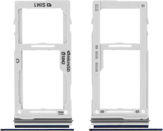 Samsung Galaxy Note 9 Sim Card Holder Nanosim Plus Microsd Card Holder Blue