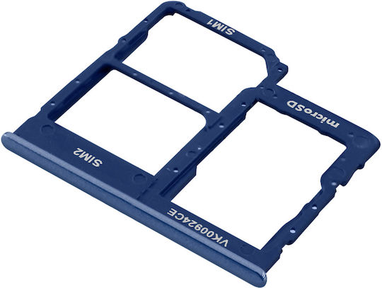 Replacement Sim Card Tray Galaxy A40 Blue