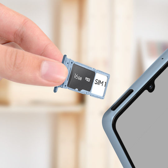 Sim Card Tray Samsung Galaxy A33 5g Blue