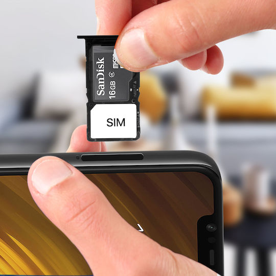 Sim Card Drawer Xiaomi Pocophone F1 2x Replacement Nano Sim Slot Micro Sd Card