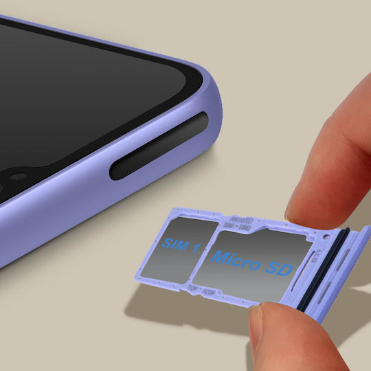 Sim Card Tray Samsung Galaxy A34 5g Nano Sim + Micro-sd Purple