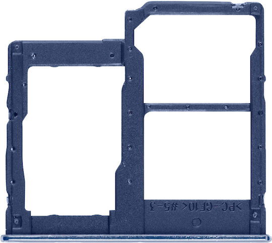 Replacement Sim Card Tray Galaxy A40 Blue