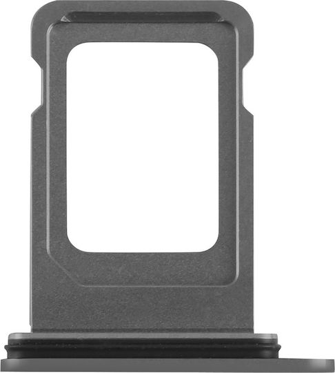 Clappio SIM Card Tray iPhone 15 Pro 15 Pro Max Nano SIM Black