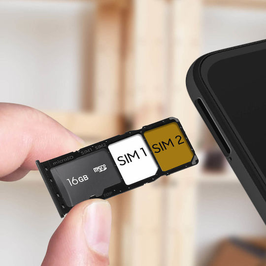 Samsung Galaxy A13 4G SIM-Kartenfach Ersatz Schwarz