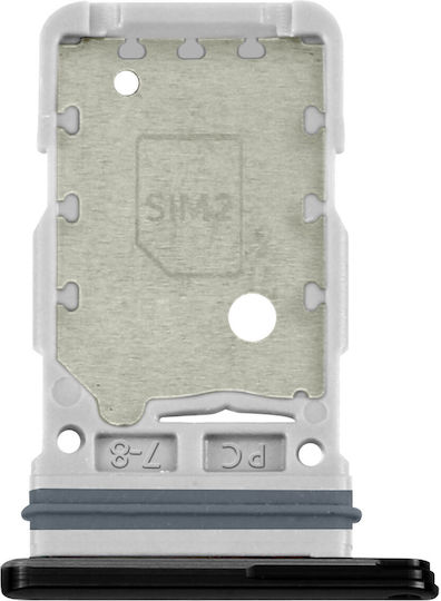 Replacement Sim Card Tray Samsung Galaxy S23 Ultra Graphite
