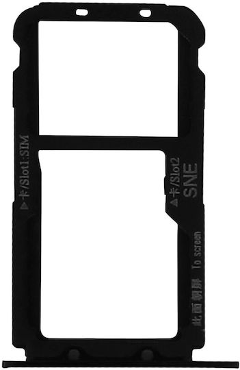 Huawei Mate 20 Lite SIM-Kartenfach Schwarz Ersatzadapter Schublade