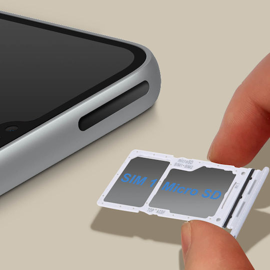 Слот за SIM карта Samsung Galaxy A34 5G Nano SIM + Micro-SD Сребрист