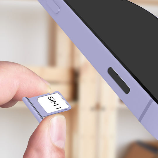 Replacement Sim Card Tray Iphone 12 Purple