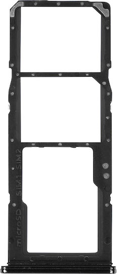 Sim Card Tray Samsung Galaxy A70 Black