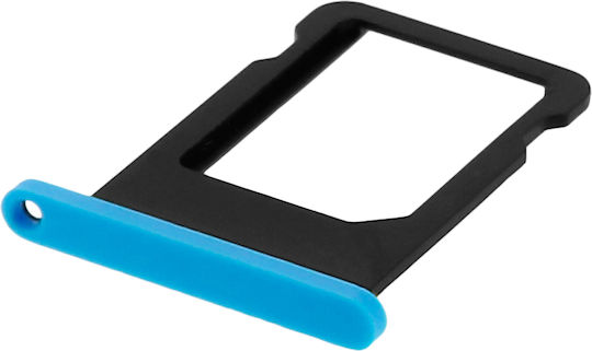 Синя тава за нано-SIM карта за Apple iPhone 5c – резервна част
