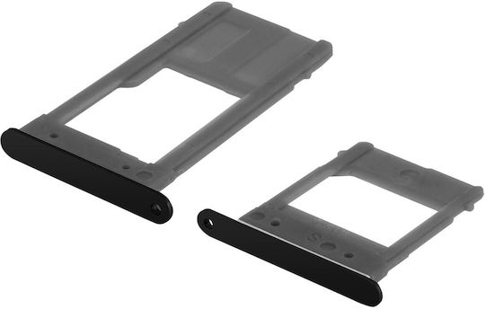 Nano-SIM & Micro-SD Kartenhalter Ersatzteil Samsung Galaxy A5 2017 – Schwarz