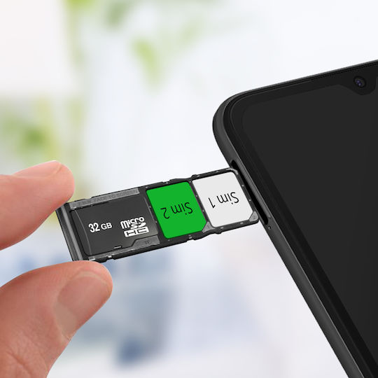 Xiaomi Redmi 10c SIM-Kartenfach Ersatz Schwarz