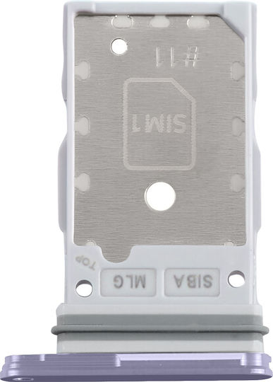 Slot pentru cartela SIM Samsung Galaxy S24/S24 Plus Violet Original Mov Închis
