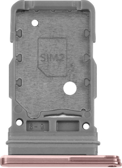 Replacement Sim Card Tray Samsung Galaxy S21 Pink