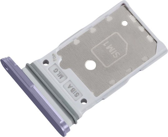 Slot pentru cartela SIM Samsung Galaxy S24/S24 Plus Violet Original Mov Închis