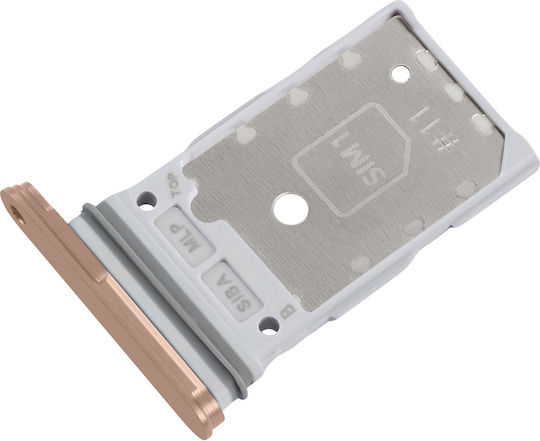 Слот за SIM карта Samsung Galaxy S24/S24 Plus Оранжев Оригинален Розово злато