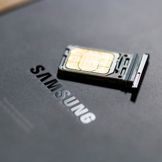 Sim-Kartenfach Samsung Galaxy S21 Ersatz Nano-SIM-Steckplatz Schwarz