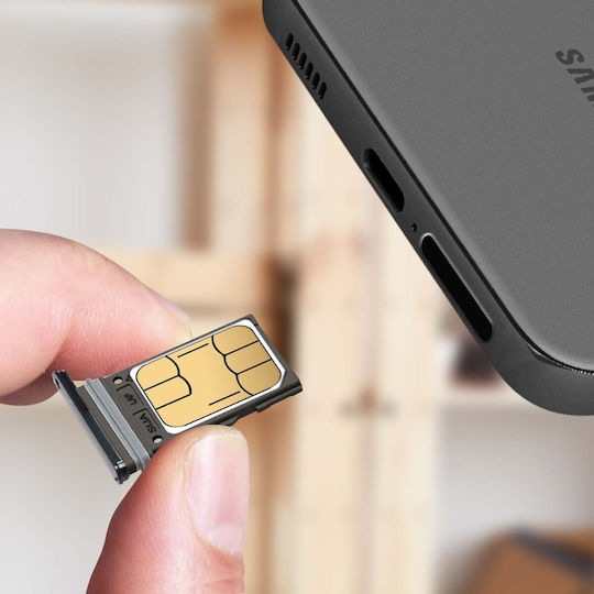 Sim Card Tray Samsung Galaxy S22 Plus Black