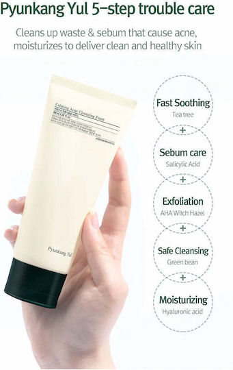 Pyunkang Yul Calming Acne Spumă Față pentru Ten Acneic 100ml