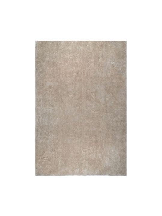 Saray Home Deluxe Anti-slip Rug Rectangular Furry Brown