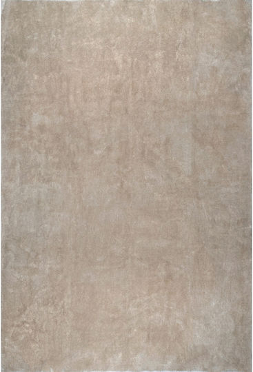 Saray Home Deluxe Αντιολισθητικό Χαλί Ορθογώνιο Γούνινο Καφέ 150x210cm