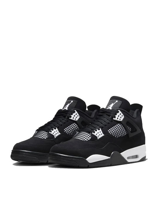 Air  4 Retro Boots Black / White
