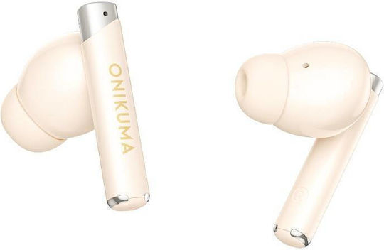 Onikuma T18 In-Ear Bluetooth-Freisprecheinrichtung Kopfhörer mit Schweißresistenz und Ladeetui Braun