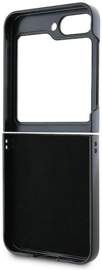 Guess Metal Logo Book Δερματίνης Ροζ (Galaxy Z Flip6 / Z Flip7 FE)