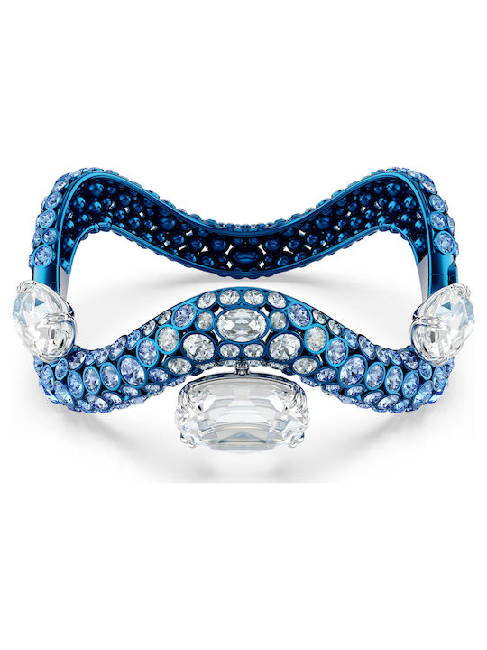 Swarovski Sublima Brățară Tăieturi Mixte Albastru Finisaj Albastru 5700920