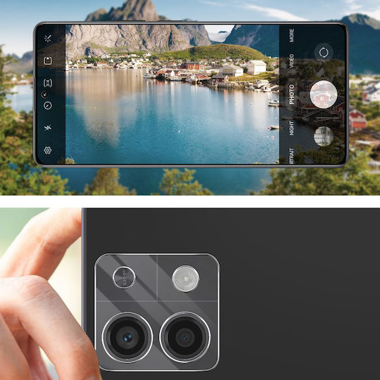 Avizar Camera Protector Redmi Note 13 5g Incurved 3d Tempeglass Screen Transparent
