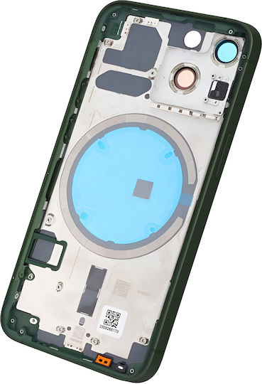 Clappio Frame + Battery Cover Iphone 13 Mini Rear Window Khaki