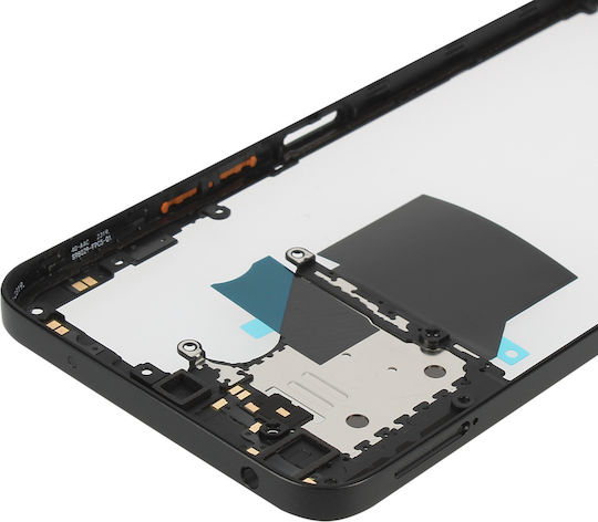 Avizar Frame + Battery Cover Redmi 12 4g Dark Grey