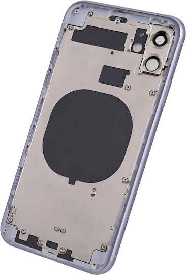 Clappio Rahmen + Akkudeckel iPhone 11 Rückseite Lavendel