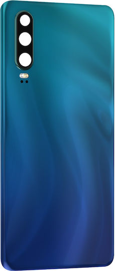 Capac Baterie Huawei P30 Lentilă Cameră Albastru