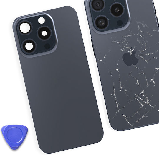 Капак за батерия Clappio Apple iPhone 15 Pro Max Magsafe Тъмно сив