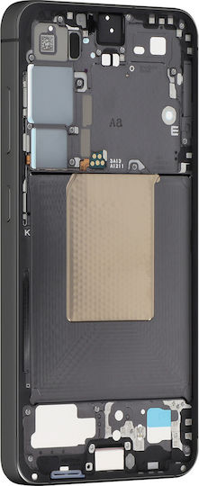 Samsung Rahmen + Akkudeckel Galaxy S24 Original Schwarz