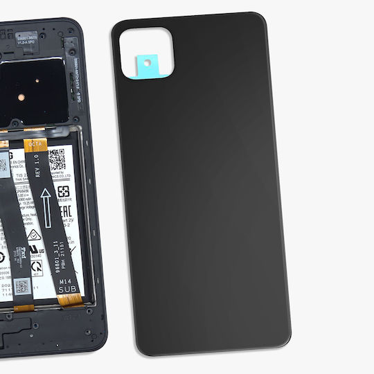 Akkudeckel Samsung Galaxy A22 5G Ersatz Schwarz