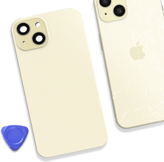 Capac Baterie Clappio Iphone 15 Plus Magsafe Bej