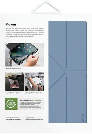 Uniq Moven Flip Cover Ανθεκτική Γκρι (iPad Air 13" 2024/2025/2026)