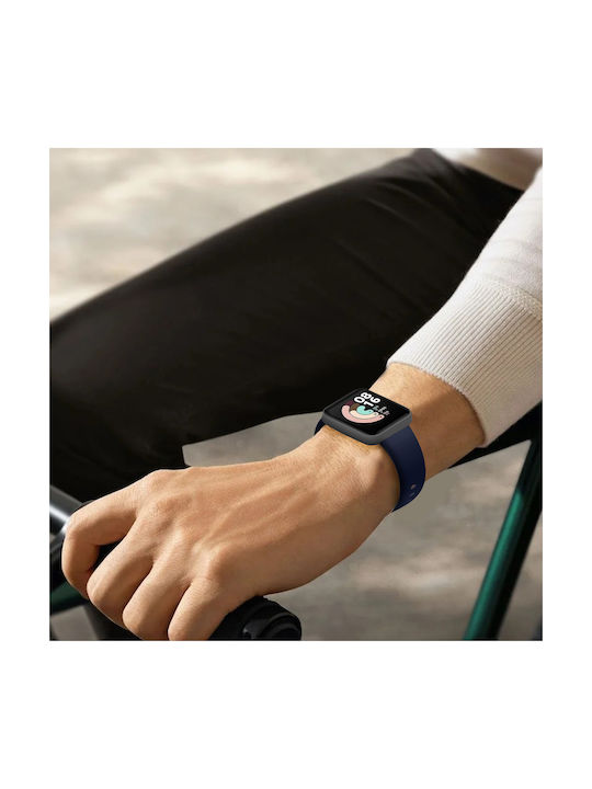 Xiaomi Mi Lite Redmi Watch Strap Soft Silicone Buckle Navy