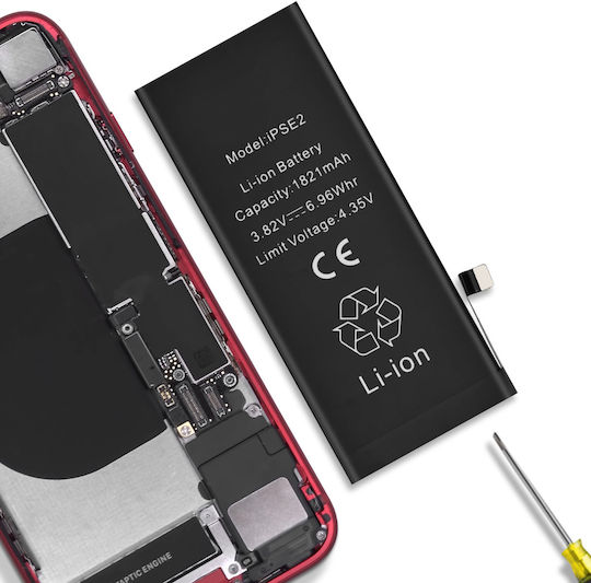 Clappio Battery Iphone Se 2020 Internal Capacity 1821mah Black