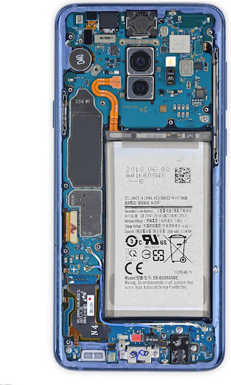 Avizar Battery Galaxy S9 Plus Internal Compatible Eb-bg965abe 3500 Mah Grey