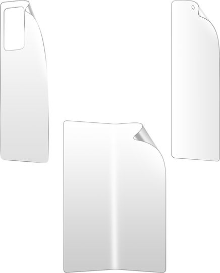 2x Гъвкави протектори за екран Galaxy Z Fold 2 против отблясъци и надраскване Imak Clear