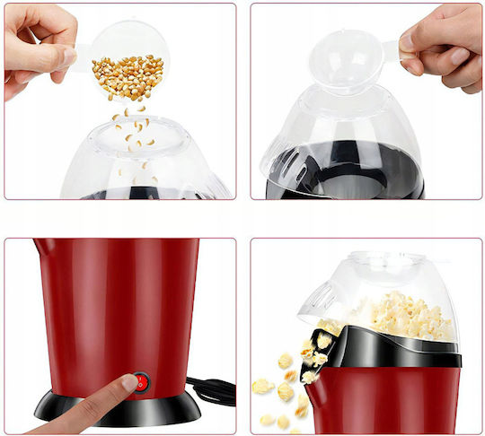Popcorn-Maschine Heißluft 1200W