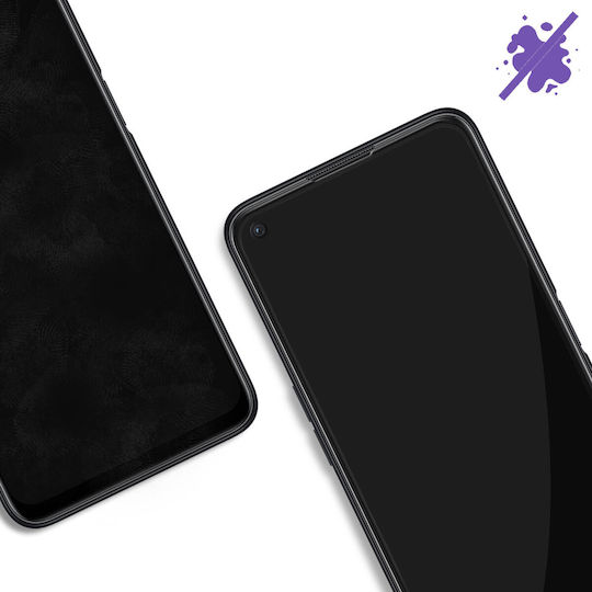 Oppo A76 Screen Protector 9H Smudge-Proof Black