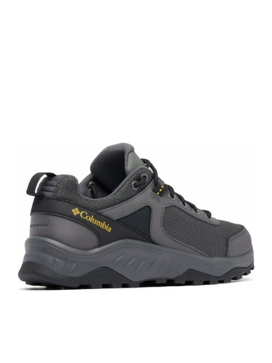 Columbia Trailstorm Ανδρικά Ορειβατικά Παπούτσια Αδιάβροχα Γκρι
