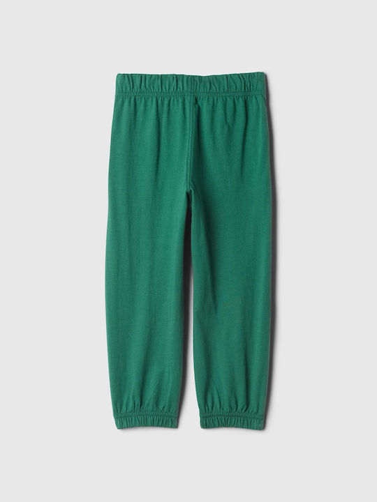 GAP Kids Sweatpants Balsam Tree Green Match Pull-on