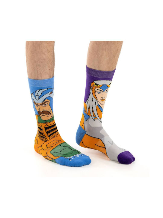 Good Luck Sock Men's Socks Masters Universe Man-at-arms & Sorceress Gls-4315