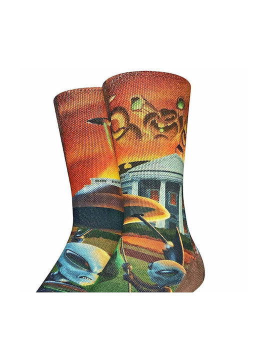 Good Luck Sock Men's Socks Alien Invasion Gls-4295