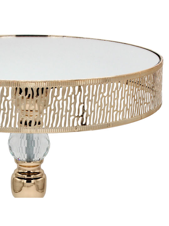 Keskor Cake Stand Gold 30x30x34cm